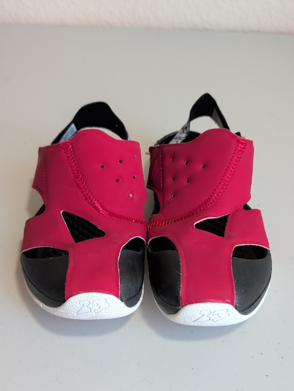 Nike Kids Open-Toe Sport Sandals - Hot Pink and Black